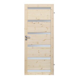RADEX Falcové interiérové dvere ETNA 6S, borovicové drevo, 70 P