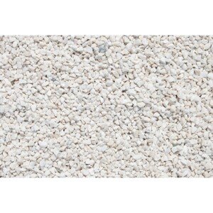 Scherf Mramorová drvina biela matná 8-12 mm, 25 kg (PE-vrece)