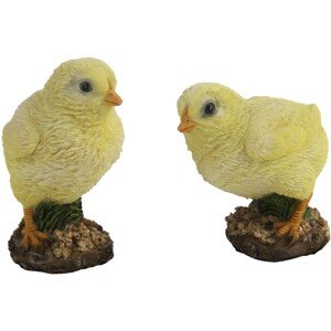 Dekoratívna figúrka kuriatok 9 cm