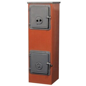 Thorma Krbové kachle KERPEN II hnedé smaltované 88,1 x 28,8 x 28,5 cm