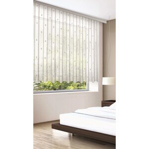 Albani Záclona Scherli hotová, biela, 160 x 450 cm