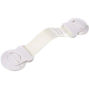 Detská poistka na skrinky a zásuvky Danni, biela