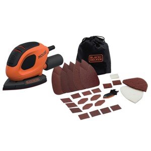 Black+Decker Vibračná brúska Mouse 55 W