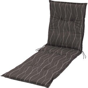 Podložka na ležadlo Langeoog Linine antracitová