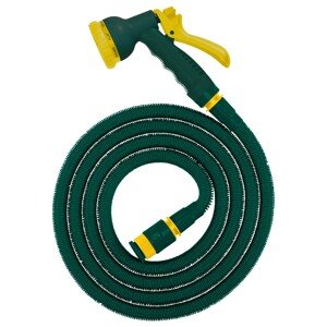 Steuber Flexibilná záhradná hadica vr. sprchy a konektorov, zelená, 8,3 m