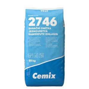 Cemix Sanačná omietka jednovrstvová 25 kg