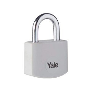 Yale Visiaci zámok YE3B/25/112/1, 3 kľúče, sivý, 44 x 29 x 15 mm