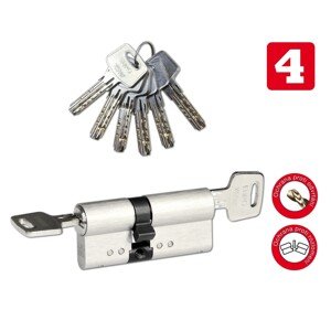 Richter Czech EURO XSTAR Bezpečnostná vložka 30/35BSZ, 6 kľúčov, matný nikel