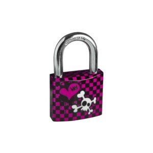 Tokoz Visiaci zámok EMO, 3 kľúče, 62,3 x 39,7 x 14,6 mm