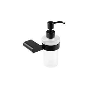 Novaservis Dávkovač mydla Titania Naty čierna-chróm