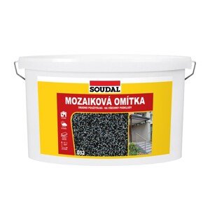 Soudal Mozaiková omietka 16 kg, 032 tmavo sivá