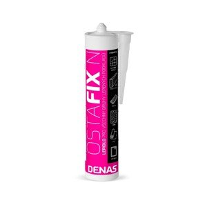 Denas Disperzné lepidlo pre všetky druhy podkladov Ostafix N, biela, 290 ml