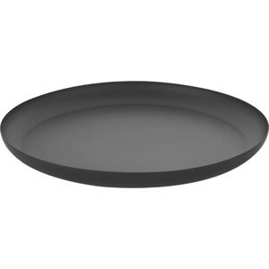 LUX Okrúhly podnos čierny pr. 34 cm