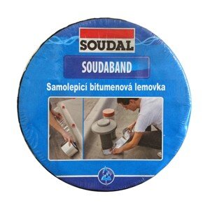 SOUDAL Samolepiaca bitúmenová lemovka SOUDABAND graphit 10 cm x 10 m