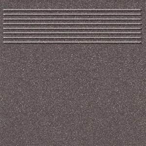 Cersanit Schodovka N500 Graphite hladká 30 x 30 cm