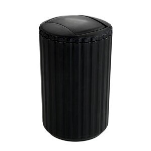 Allstar Odpadkový kôš s výkyvným vekom Minas čierny 3 l