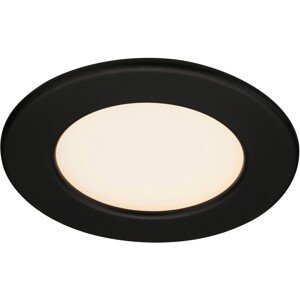 Brilo Vstavané LED svietidlo Thin 1-dielna súprava matné čierne