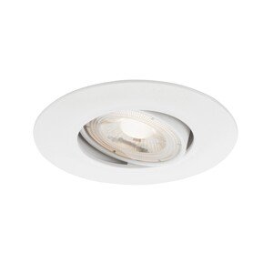 Brilo LED vstavané svietidlo Kulana biele 3 ks, pr. 90 mm