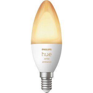 Philips Hue Múdra žiarovka White Ambiance E14 C39 5,2 W 470lm 2200-6500K
