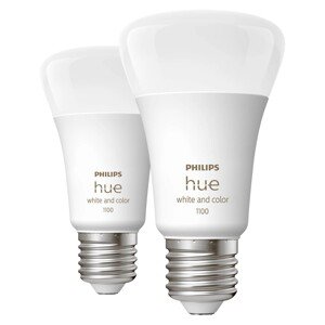 Philips Hue LED žiarovka White&Color 1100 E27 11W 1055lm 2000-6500K 60x110mm 2ks