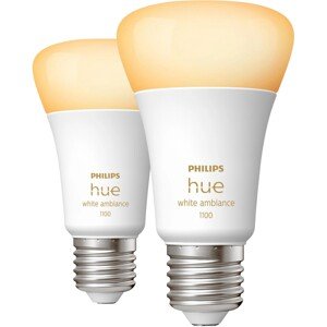Philips Hue Múdra žiarovka White Ambiance A60 E27 11W 1055lm 2200-6500K, 2 ks