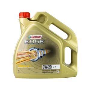 Castrol Motorový olej Edge 0W-20 LL IV Ti 4 lt
