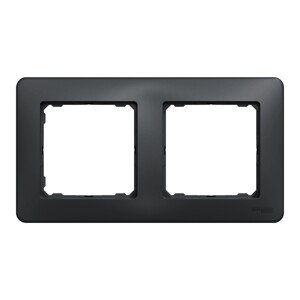 Schneider Rámček 2-násobný Sedna Design antracit