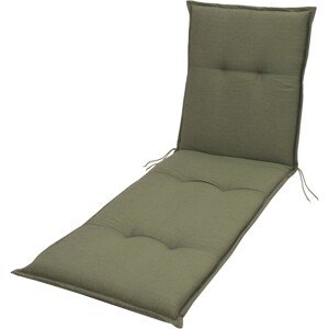 Sun Garden Podložka na ležadlo Norderney zelená 190 x 60 x 8 cm