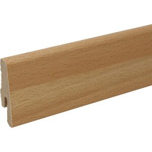 Soklová lišta Modern 40 buk svetlý, 40 x 18 x 2400 mm