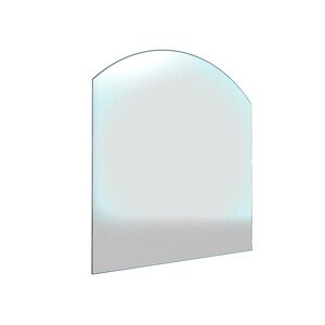 HS Flamingo Sklo pod kachle oblúk R725, 1000 x 1000 x 6 mm