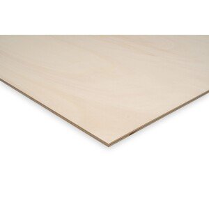 Preglejka topoľ, 1200 x 600 x 8 mm