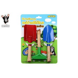 Wiky Náradie záhradné kovové Krtko, 3 ks