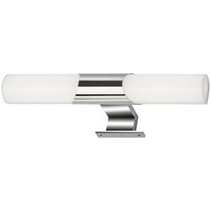 Brilo Zrkadlové LED svietidlo Klak, 7 W, chróm, 5 x 32 x 12 cm