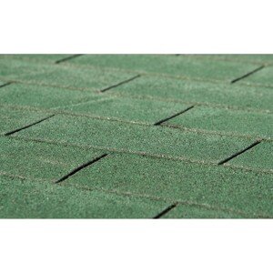 Weka Bitúmenové strešné šindle obdĺžnikové, zelená, 3 m2