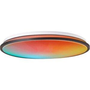 Brilliant Stropné LED svietidlo Heida, čierne, 39 cm