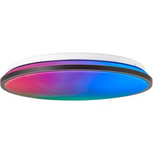 Brilliant Stropný LED panel Heida, čierny, 48 cm