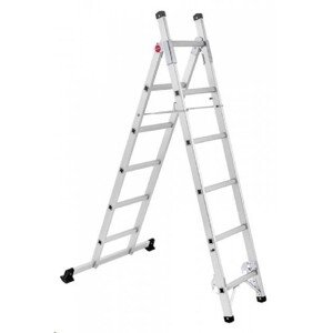 Venbos Dvojdielny viacúčelový rebrík 6+5 L500