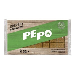 PE-PO drevený podpaľovač 32 podpaľov FSC
