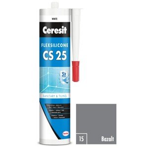 CERESIT CS 25 Sanitárny silikón 15 Bazalt 280 ml