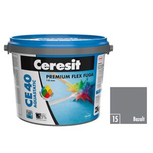 Ceresit Flexibilná škárovacia hmota CE 40 Aquastatic Bazalt 15, 2 kg