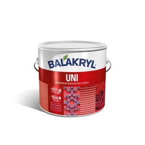 BALAKRYL Univerzálna farba na kov a drevo UNI LESK 0615 slonová kosť 2,5 kg