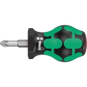 Wera Krížový skrutkovač na karburátory 350 Stubby, PH2 x 25 mm