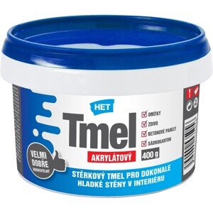 HET Akrylátový stierkový tmel 0,4 kg