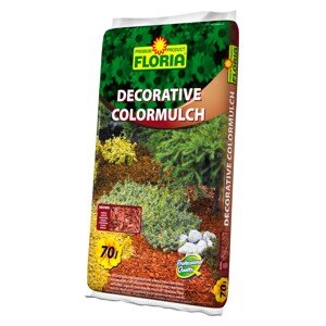 Floria Mulčovacia kôra Decorative colormulch 70 l hnedá