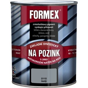 Formex Základ na pozink S2003, 600 ml šedý