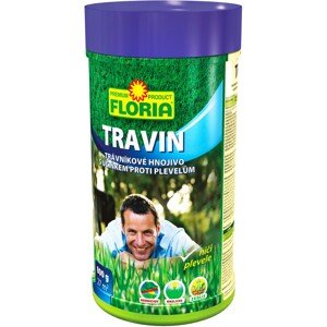 FLORIA Trávnikové hnojivo s účinkom proti burine TRAVIN 800 g
