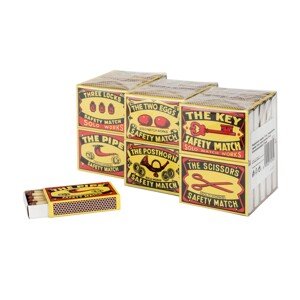 Solo Zápalky bezpečnostné štandard 5H, 10 krabičiek