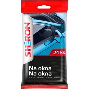 SHERON Utierky na sklo, 24 ks