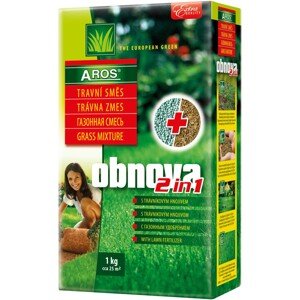 Aros Trávna zmes obnova 2v1, 1kg