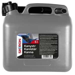 SHERON Kanister na PHM 5 l strieborný